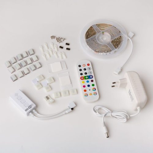 EcoLight Smart RGB led szalag, 7,2W, 300lm/m, IP20, 5m/tekercs