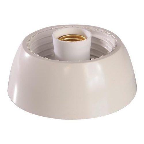 E27-es egyenes műanyag foglalat 220-240V