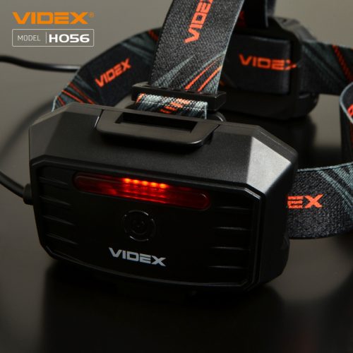 Videx LED Fejlámpa hidegfehér újratölthető akkumulátorral H056