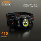 Videx LED Fejlámpa natúrfehér újratölthető akkumulátorral H035C