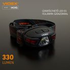 Videx LED Fejlámpa natúrfehér újratölthető akkumulátorral H015