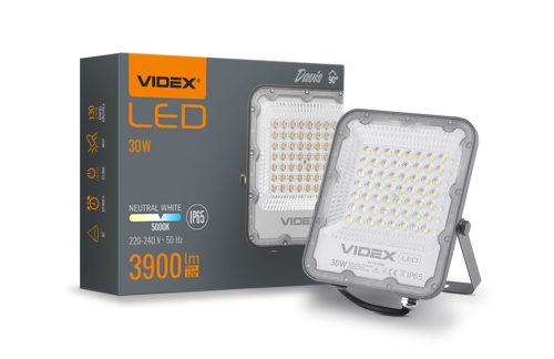 Videx Davis 30 W-os 5000K 3 900lm LED reflektor