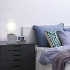 Orlando asztali lámpa E14 max40W szürke
