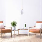 Panthea, beltéri függőlámpa E27 1x MAX 40W,arany