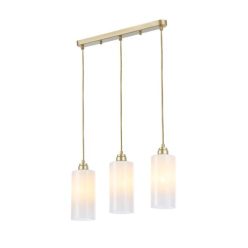 Panthea, beltéri függőlámpa E27 3x MAX 40W,arany