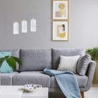 Panthea, beltéri függőlámpa E27 3x MAX 40W,arany