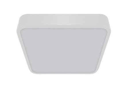 Strühm Totem 16 W-os 300x300 mm négyzet alakú natúr fehér fehér mennyezeti lámpa IP20-as védettségű