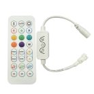 LEDmaster Prémium Long digitális ledszalag RGB vezérlő 28 gombos bluetooth-os fehér távirányítóval