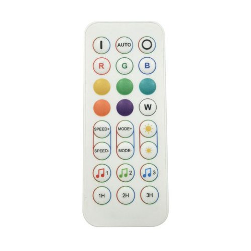 LEDmaster Prémium Long digitális ledszalag RGB vezérlő 28 gombos bluetooth-os fehér távirányítóval