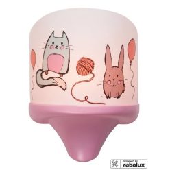 Cathy wall light, macska és nyúl mintás