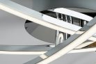 Cyclone, beltéri mennyezeti LED21W, króm, H9cm