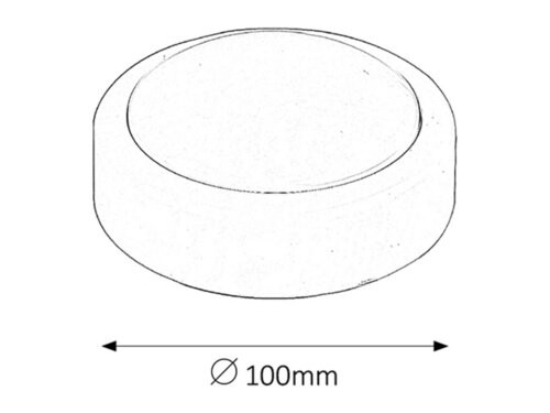 Push light LED 0,3W, fehér