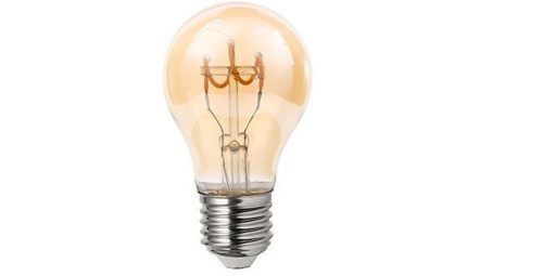MasterLED Filament Dimm A60 LED 4W-os meleg fehér E27-es foglalattal