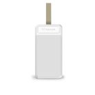 Videx TITANUM power bank fehér színű 30000mAh TPB-914