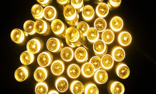 MasterLED Girlanda napelemes 100 LED-es 11 9 m hosszúságú fényfüzér
