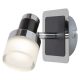 Harold,fürd.,LED5W,IP44,króm/fekete/opál