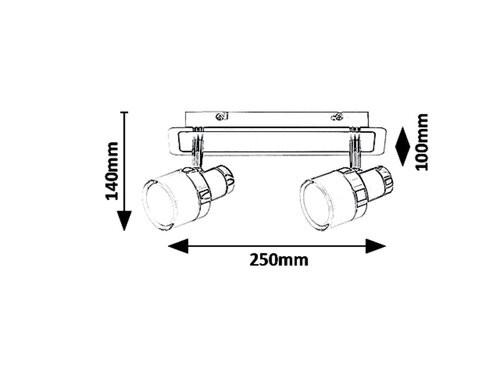 Harold,fürd,LED10W,IP44,króm/fekete/opál