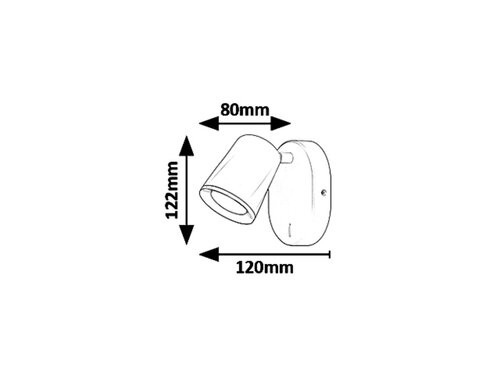 Solange, spot, LED 6W, fehér