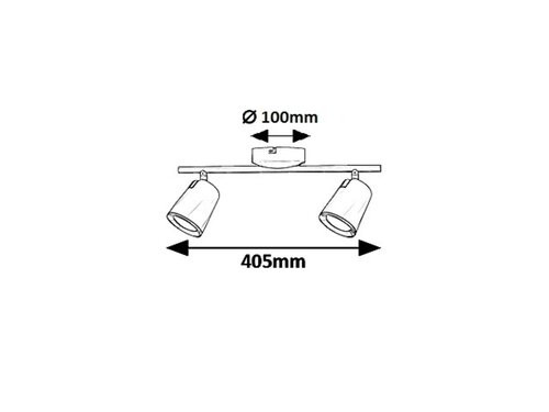Solange, spot, LED 12W, fehér