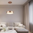 Carmella,függőlámpa, LED 50W,arany/fehér