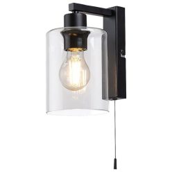 Miroslaw, beltéri Fali,E27 1xMAX 40W,m.fekete