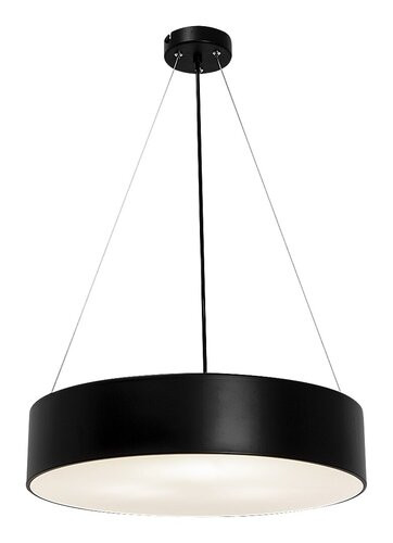 Renata, beltéri függ,3xE27,m fekete,D45cm