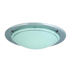 Ufo mennyezeti D38 E27 2x60W króm opál