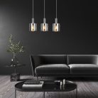 Donati, beltéri függőlámpa E27 3x MAX 60W,króm