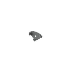   Ledprofiles szürke színű végzáró furattal LP201 aluprofilhoz