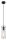 Acantha, beltéri függőlámpa E27 1xMAX60W,H120cm