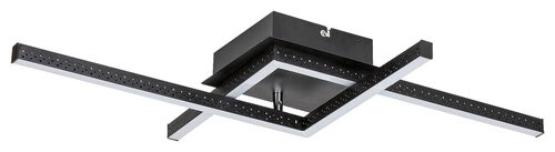 Casimir, beltéri mennyezeti LED23W, fekete, L62,5