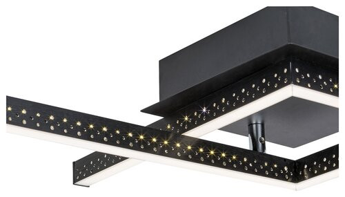 Casimir, beltéri mennyezeti LED23W, fekete, L62,5