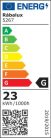 Casimir, beltéri mennyezeti LED23W, fekete, L62,5