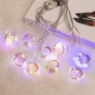 MasterLED 3x3m-es LED függöny RGB USB csatlakozóval és távirányítóval