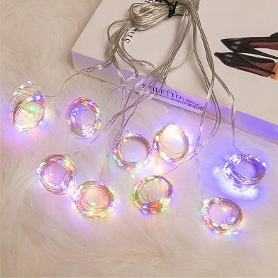 MasterLED 3x3m-es LED függöny RGB USB csatlakozóval és távirányítóval