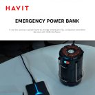 Havit 3 W-os multifunkcionális kemping lámpa 300 lm