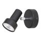 Konrad spot, GU10 MAX 5W, fekete