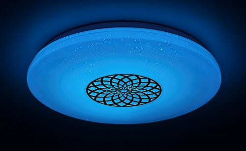 Ophelia, beltéri WIFI.menny,LED 24W,króm,D39