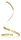 Anais asztali LED 4,8W, arany