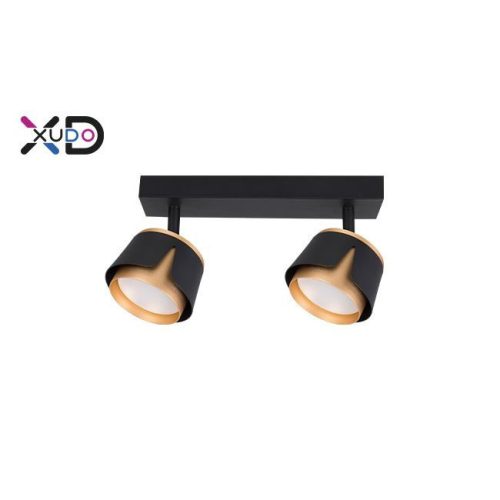 Karen spot,4x4W,w. bulb,white/beech