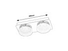 Hilary,Spot,2xLED 10W