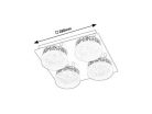 Hilary,Spot,4xLED 20W