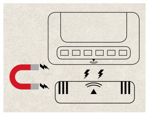 Magnus, magnetic, LED 0,5W, fehér, 2db
