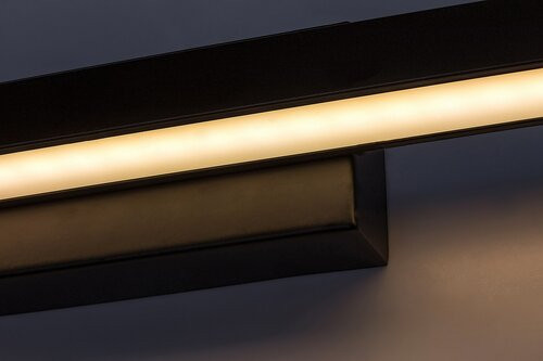 John, beltéri fürdő,LED 12W,L49,fekete,IP44