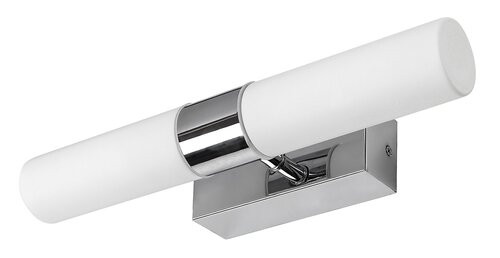 Jim fürdőfalikar beép.LED 2X4W,króm,IP44