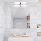 Jim fürdőfalikar beép.LED 2X4W,króm,IP44