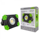 EcoLight LR-A10 10 W-os 5000K újratölthető akkumlátoros LED reflektor
