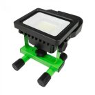EcoLight 20 W-os natúrfehér hordozható LED reflektor újratölthető akkumlátorral