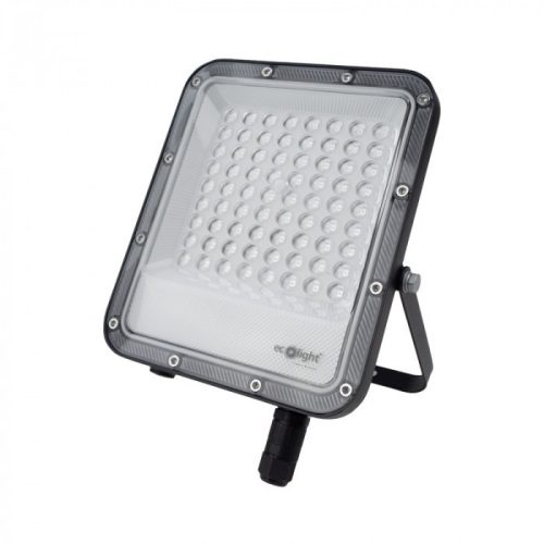 EcoLight 50 W-os RGB LED reflektor távirányítóval IP65 védettséggel