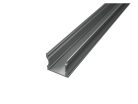 Ledprofiles Felületre szerelhető aluprofil mély 2 méteres szál LP102